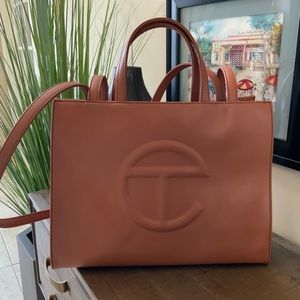 Telfar Medium Tan Bag